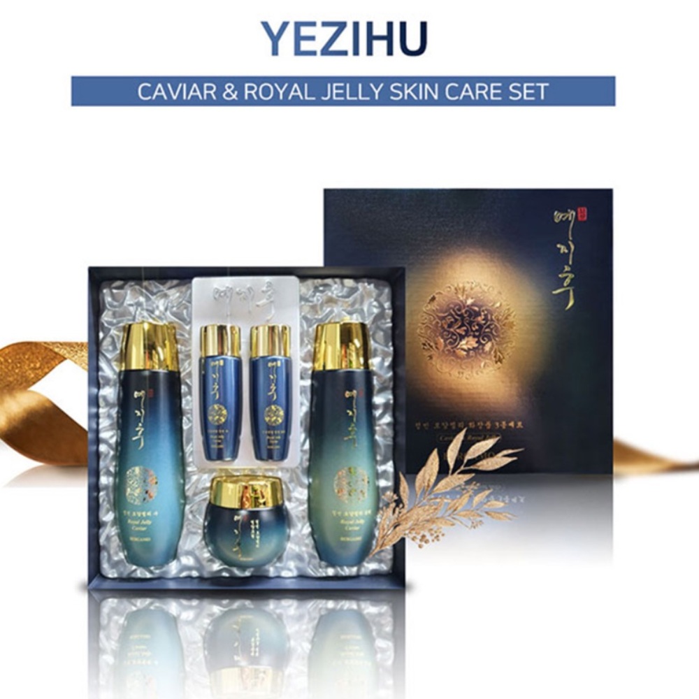 [ BERGAMO ] YEZIHU Caviar & Royal Jelly Skin Care Set (3pcs)